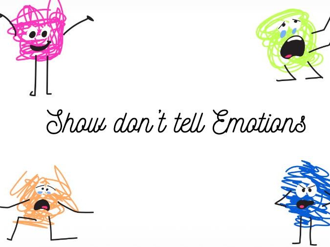 Show Don't Tell Emotion Cards