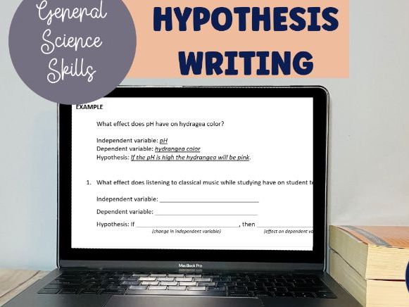 Hypothesis Writing Worksheet