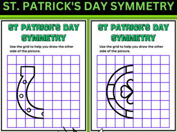 St. Patrick’s Day Symmetry Worksheets – 16 Printable Math & Art ...