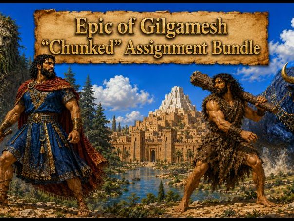 Epic of Gilgamesh Assignment Bundle (10 Assignments)