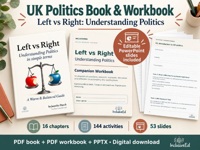 UK Politics: Book, Workbook & Teaching Slides
