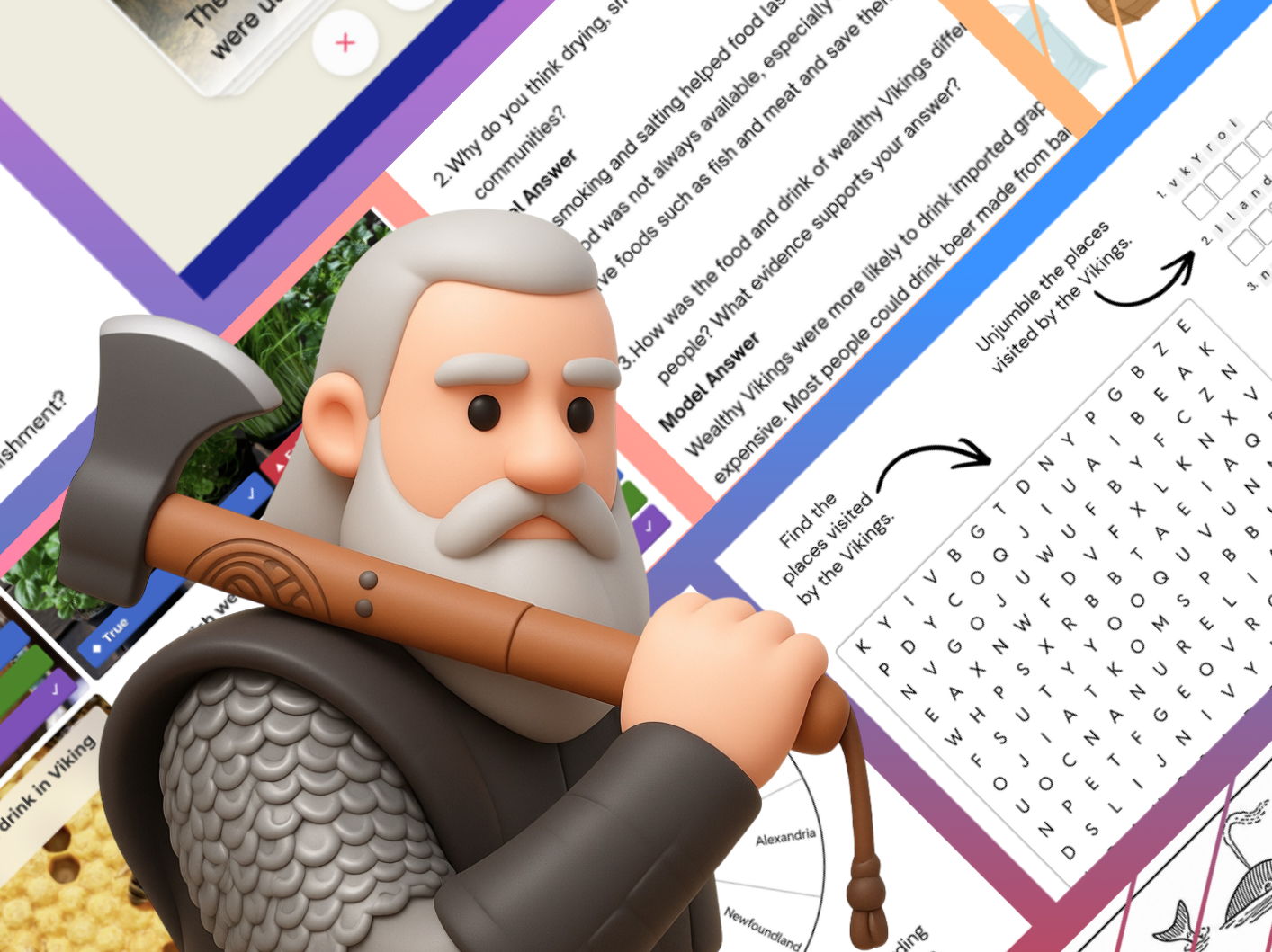 KS2 Vikings - Topic Bundle