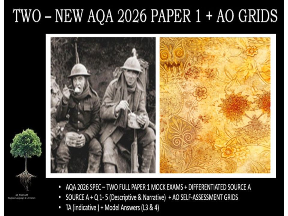 TWO -  PAPER 1 | 2026 FULL MOCKS  | AO GRIDS