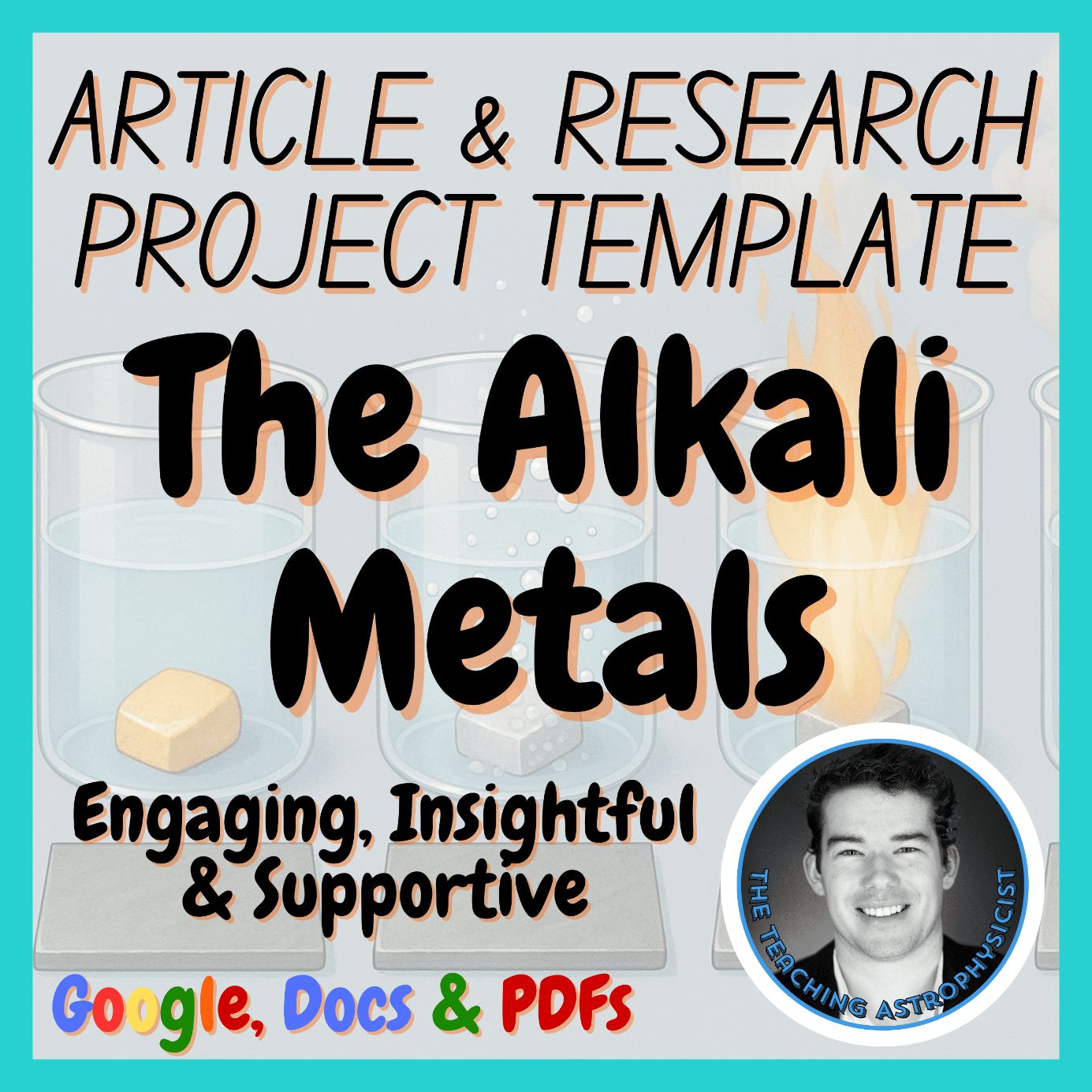 The Alkali Metals | Chemistry Science Article + Research Project Template