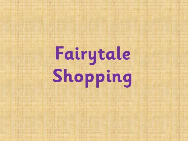 Fairytale shop price list