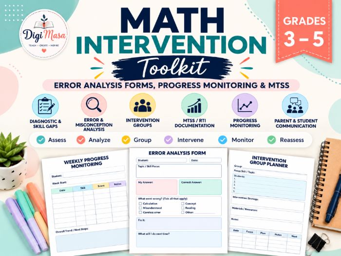 KS2 Math Intervention & Skills Gap System