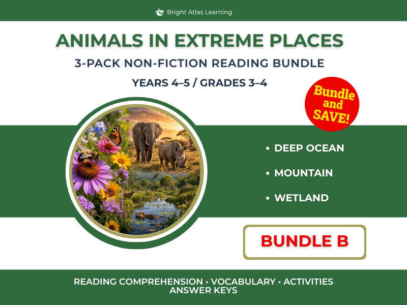 Saving Species Bundle B | KS2 | Y4–5
