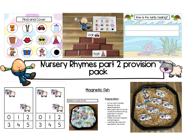 Nursery rhyme provision pack part 2