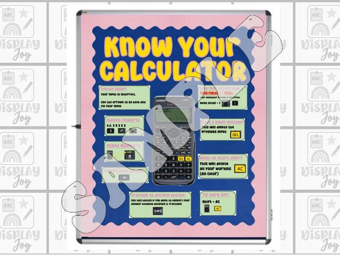 Scientific Calculator Classroom Display