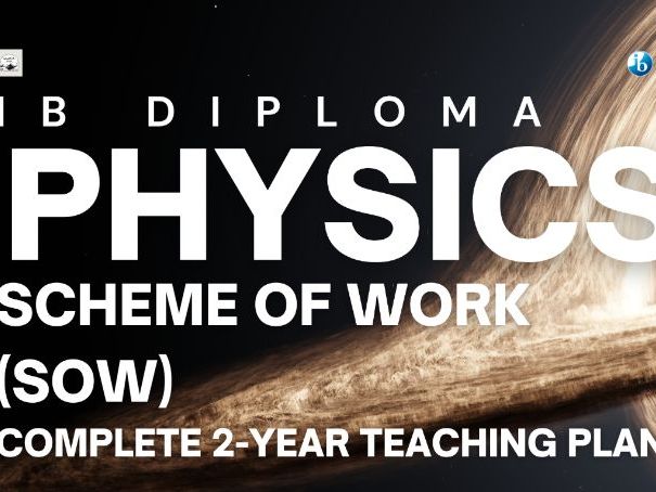 IBDP Physics – Complete Scheme of Work (SOW)/ 2-Year Course Plan/SL & HL/All 5 Themes