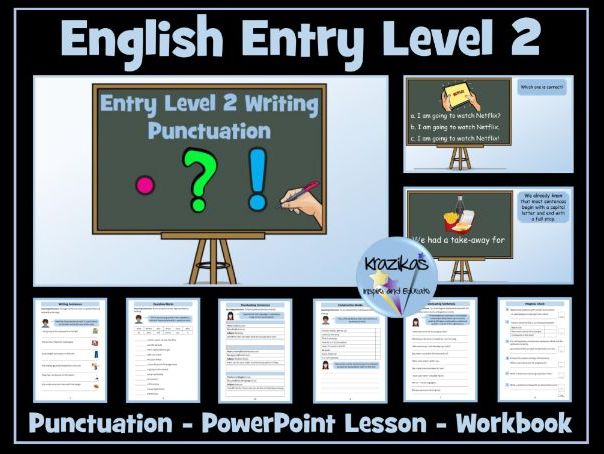 Functional Skills English - Entry Level 2 Writing - Form Filling - PowerPoint Lesson and Workbook