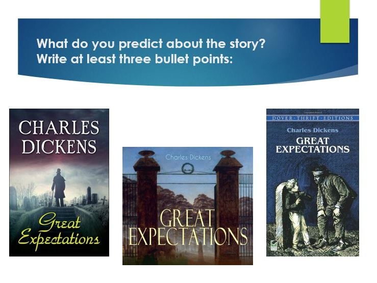 Dickens Lesson - Great Expectations, Pip (Year 7)