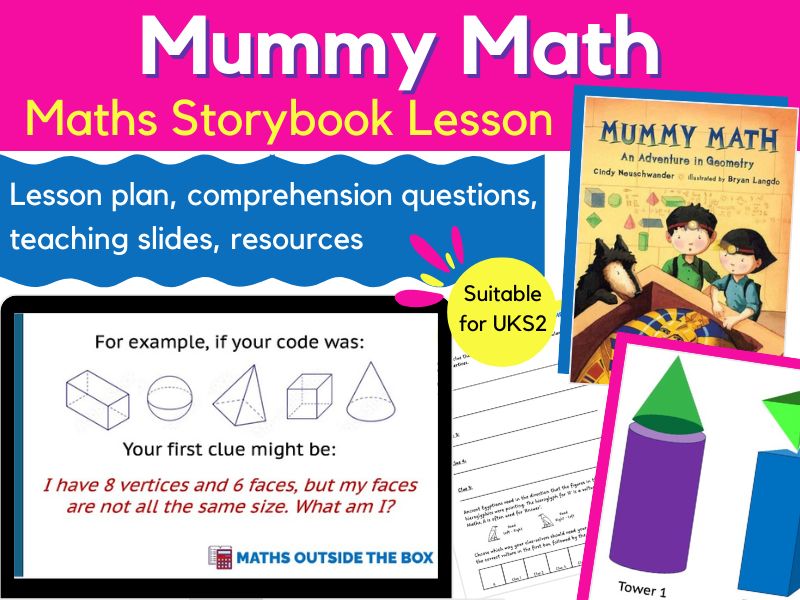 Mummy Math - Maths Storybook Lesson for UKS2