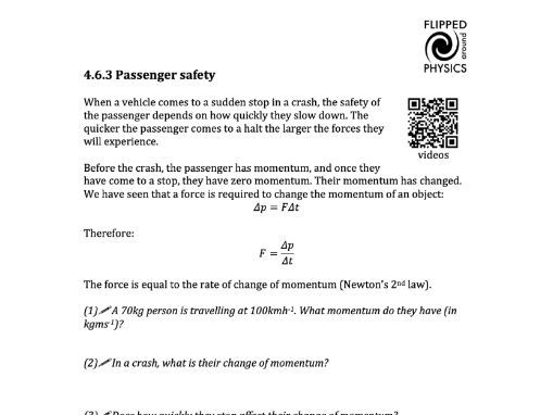 Passenger safety