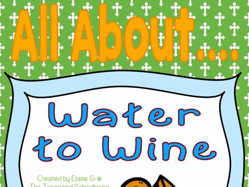 All About Water to Wine