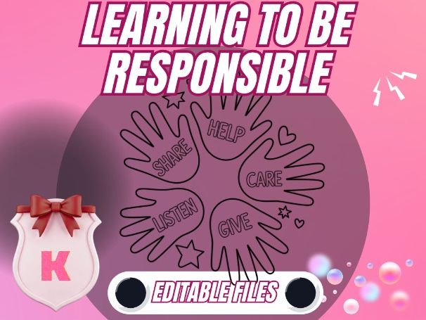 Taking Responsibility at school  – Y1 Lesson