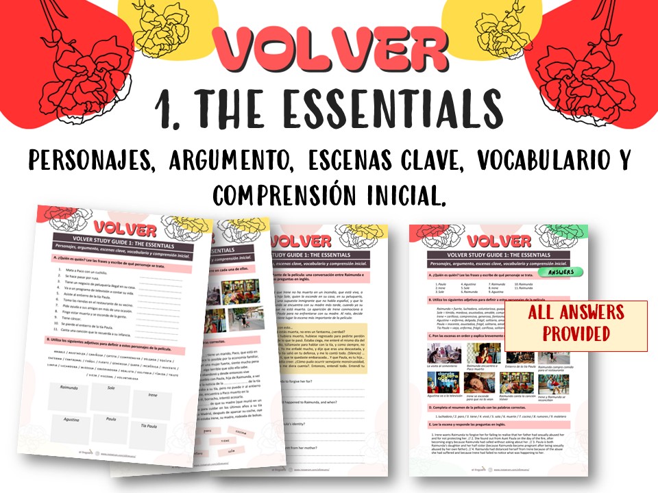 Volver Study Guide 1: The Essentials