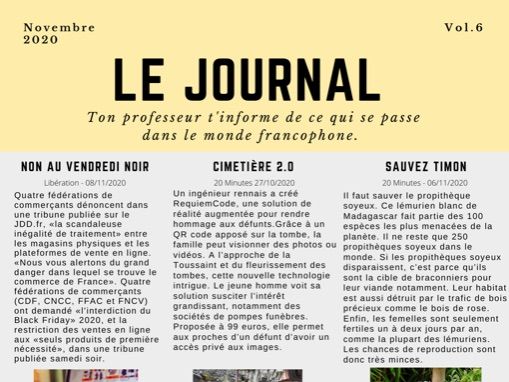 Le Journal 6