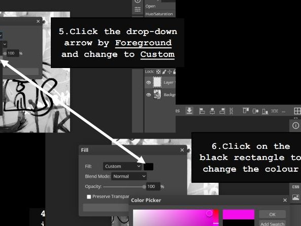 Step-by-Step Booklet: Editing Colour Overlay in Photopea