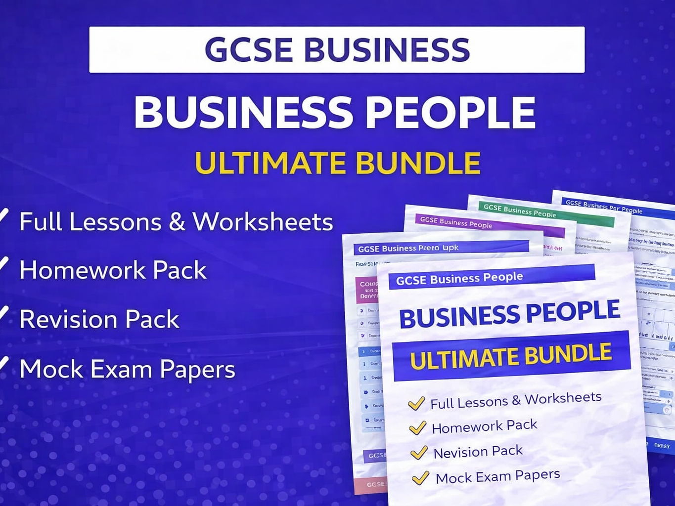 GCSE Business People Ultimate Bundle