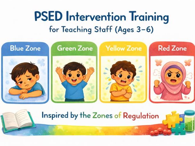 Supporting PSED: Intervention Strategies for 3–5 Year Olds – Teaching Staff Workshop