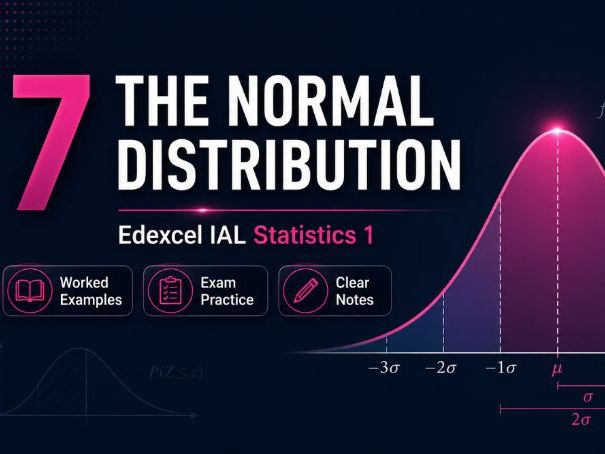 07 - The Normal Distribution S1 Teacher Pack - Edexcel International A-Level Maths
