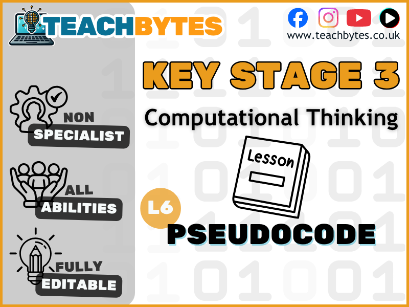 L6: Pseudocode Lesson - Computational Thinking