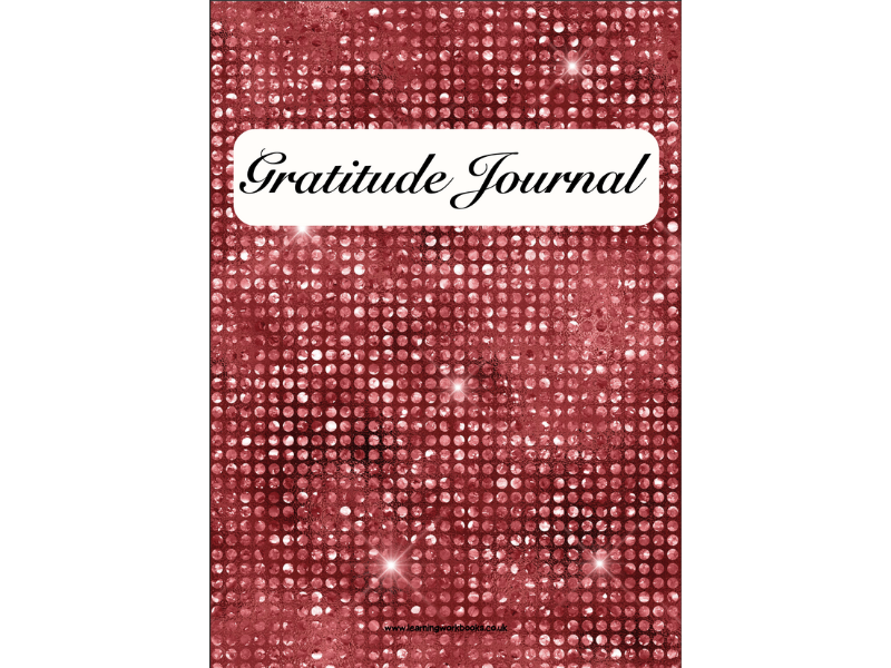 Ruby Diamond Stud Gratitude Journal