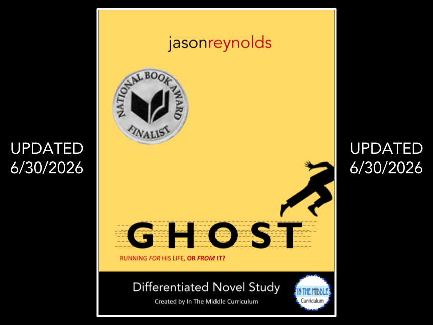 Ghost by Jason Reynolds Novel Study Unit