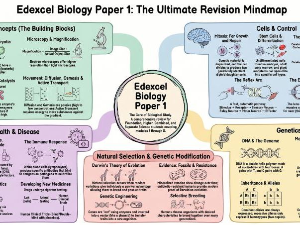 Edexcel Biology Paper 1 Exam Revision