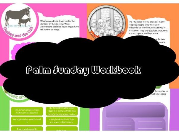 Palm Sunday Workbook