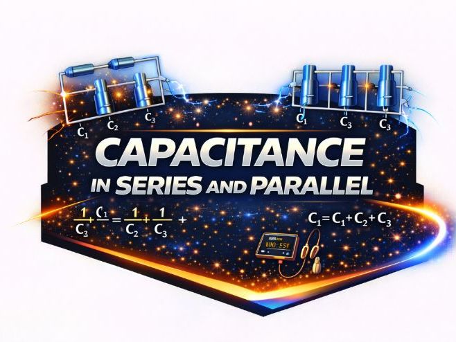 Capacitance in Series and Parallel (OCR A-Level Physics)