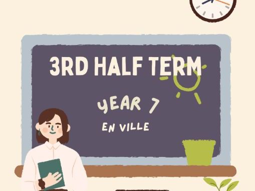 Year 7 French - Third half term lessons