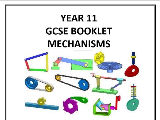 GCSE CCEA - Mechanisms Theory Booklet