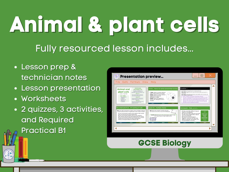 Animal and plant cells