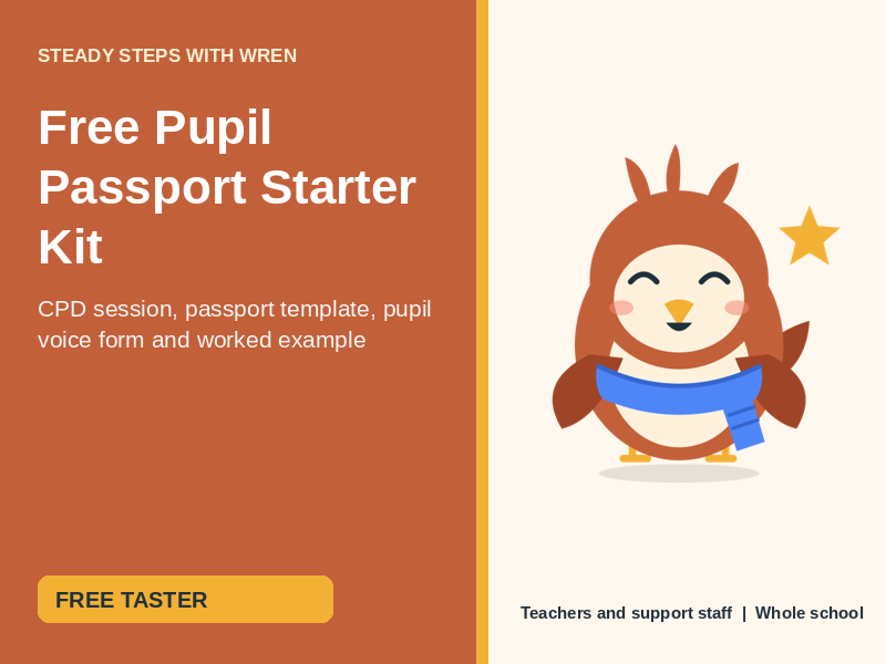 FREE Pupil Passport Starter Kit for Schools