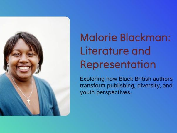 KS3 Black History Month – Malorie Blackman: Literature and Representation