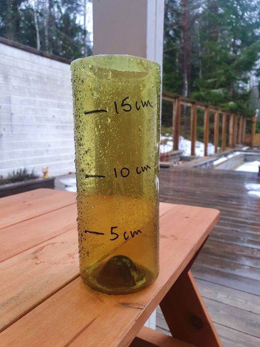 Make your own rain gauge