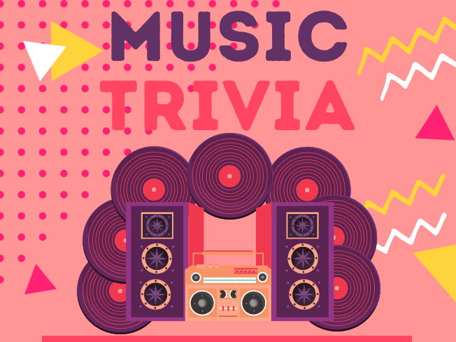 Fun music trivia quiz in the style of Spicks and Specs