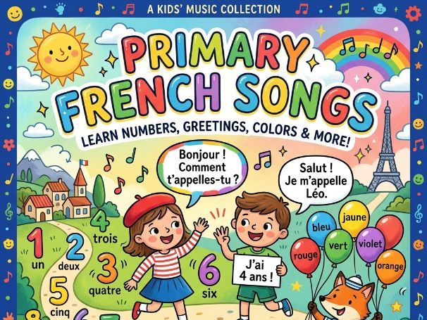 Primary French Song: Starter Bundle