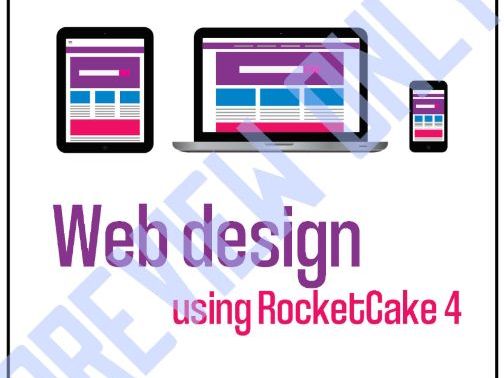Web Design using RocketCake Booklet (Version 4)