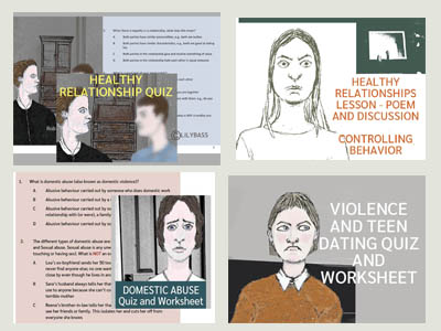 Healthy Relationships, Controlling Relationships, Domestic Abuse & Violence Bundle (US)