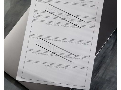10 minute lesson plan template