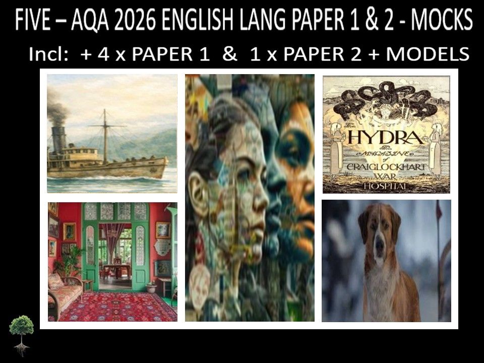 FIVE - AQA PAPER 1 & 2 | 2026 FULL MOCKS | MODELS