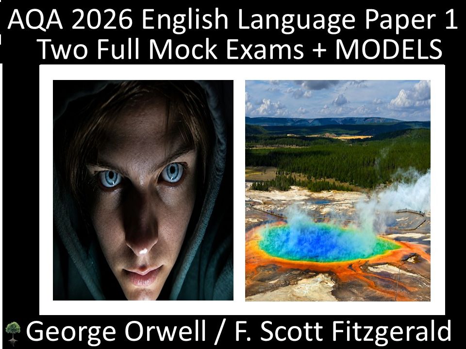 Two AQA 2026 English Language Paper 1 Mock | MODELS