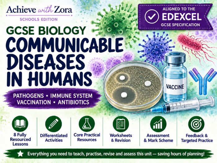 Communicable Diseases in Humans – Complete Unit (Edexcel GCSE Biology)