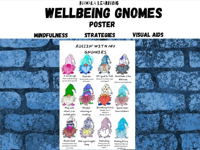 Wellbeing Gnomes Poster
