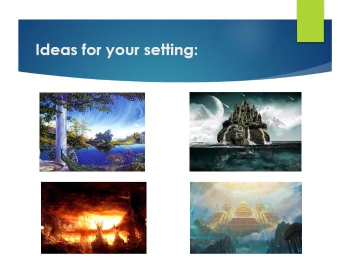 Myth Lesson - Create a Setting (Year 8)