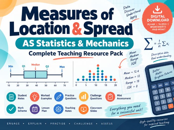 02 - Measures of Location and Spread Pack - Edexcel AS/A-Level Mathematics Statistics & Mechanics