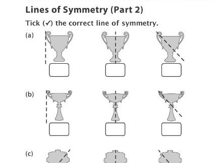 Lines of Symmetry (Part 2) | Teaching Resources